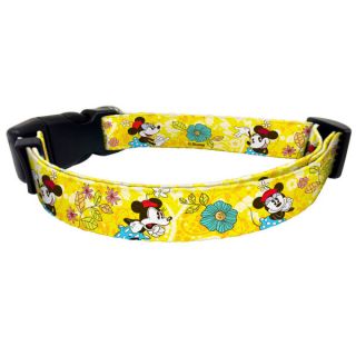 Platinum Pets Disney Minnie Mouse Nylon Collar   Collars   Collars, Harnesses & Leashes