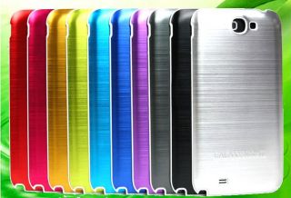 Carbon Brushed battery COVER Housing for Samsung Galaxy Note 2 II