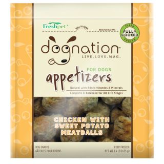 Freshpet Dog Nation™ Appetizers Chicken with Sweet Potato Meatballs   Dog