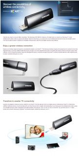 SAMSUNG] WIS12ABGNX Wireless Lan Adapter Link Stick 3D Smart TV
