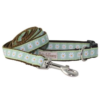 Lola & Foxy Nylon Dog Collars    Sage Daisies   Collars   Collars, Harnesses & Leashes