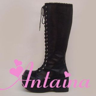 gothic lolita punk stiefel boots Shoes Schuhe Amane Misa death note