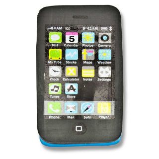 Radiergummi Handy Smartphone Touch Handy Mobile Phone blau