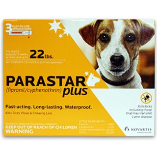 PARASTAR™ Plus for Dogs 3pk   Flea & Tick   Dog