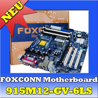 FOXCONN 915M12 GV 6LS Motherboard mainboard Pentium 4