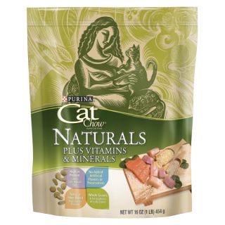 Purina Cat Chow Naturals Plus Vitamins and Minerals Cat Food   Food   Cat