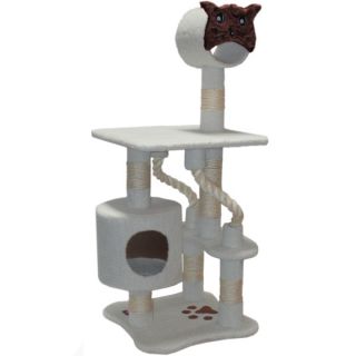 The Majestic Pet 49" Bungalow Cat Tree   Furniture & Towers   Furniture & Scratchers