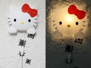neu Wandlampe Wandleuchte Lampe Leuchte Hello Kitty wall lamp