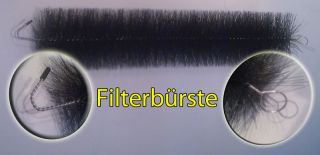 Filterbürste 40 x 15 Filterbürsten f. Teichfilter Koi