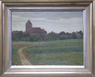 Gemälde Karl Hennemann (1884 1972), Plau am See (Mecklenburg) St
