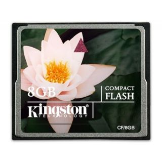 Kingston CF 8 GB Compact Flash Speicherkarte CF/8GB NEU