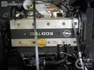 Motor OPEL Omega B 2,0l 16V 100KW 136PS Motorcode X20XEV