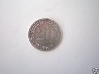 Kaiserreich 20 Pfennig 1874 D (81)