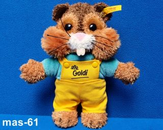 STEIFF HAMSTER GOLDI COMMERZBANK 993619 18 CM KF