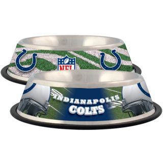 Indianapolis Colts Stainless Steel Pet Bowl   Team Shop   Dog