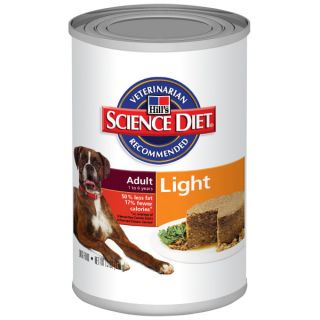 Science Diet Light Dog Food Maintenance in Cans   Food   Dog