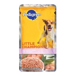 PEDIGREE LITTLE CHAMPIONS Meaty Ground Dinner with Chicken Food for Dogs   Food   Dog