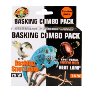 Zoo Med Basking Combo Pack   Heating   Reptile