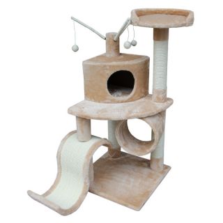 Kitty Mansions Memphis Cat Tree Furniture   Beige
