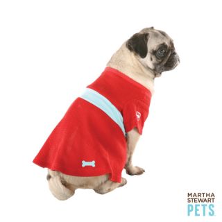 Martha Stewart Pets™ Red Thermal Dress   Martha Stewart Pets   Dog