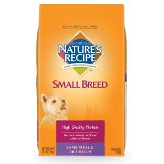 NATURE'S RECIPE Small Breed Natural Lamb & Rice Recipe Dog Food   Dog