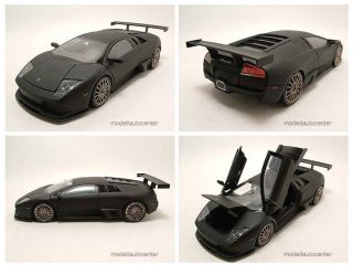 Lamborghini Murcielago LP640 matt schwarz, Modellauto 124 / Jada Toys