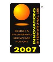 Auszeichnung mit dem CES 2007 Innovation Award