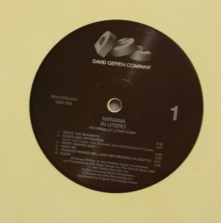 Nirvana   In Utero (Limited Edition Yellow 12 LP / 180g Vinyl) NEW