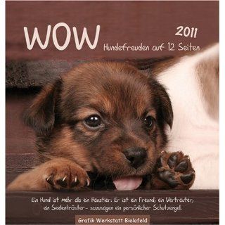 WOW 2011. Postkartenkalender Hundefreuden auf 12 Seiten 