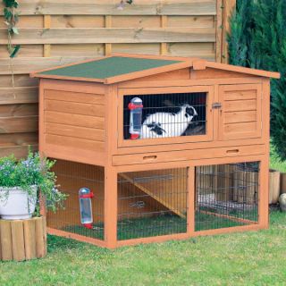 Trixie's Rabbit Hutch w/Peaked Roof   Small Pet   Boutique