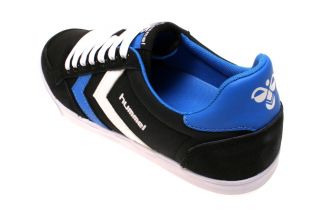 Hummel Sneaker Slimmer Stadil Low Black/Brilliant Blue/White