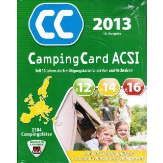 ACSI Camping Card 2013 + Ermäßigung in der Nebensaison auf 2504