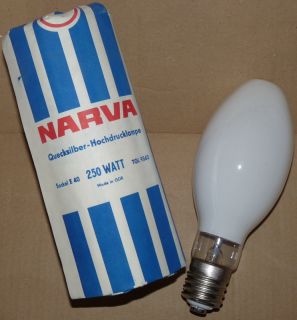 NARVA 250W E40 Hochdrucklampe Glühbirne Entladungslampe