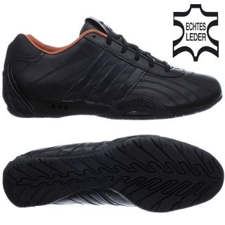 ADI RACER schwarz weiß braun Sneaker Schuhe Herren 40 bis 48.5