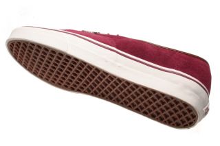 Vans Sneaker Authentic (Suede/Leder) Tawny Port Rot