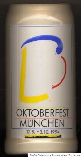 OKTOBERFESTKRUG München 1994, Oktoberfest, Bierkrug, Krug, Humpen