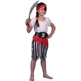 Piratenkostüm Kostüm Pirat Mädchen Seeräuber 6 8 Jahre Piratin
