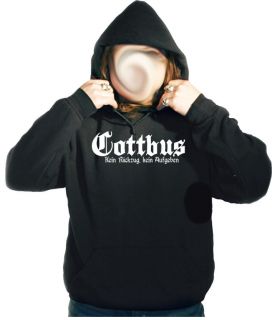 RZ43 KapuShirt Hoodie Tee ACAB Halbzeit Cottbus Kein Rückzug Kein