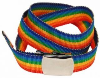 Trendy Stoffgürtel   Regenbogen Bekleidung