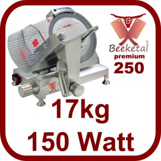 Beeketal Premium Aufschnittmaschine 250