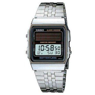 Casio Solar Armbanduhr ohne Batterie, Silber Al 180amvv 1udg 43997