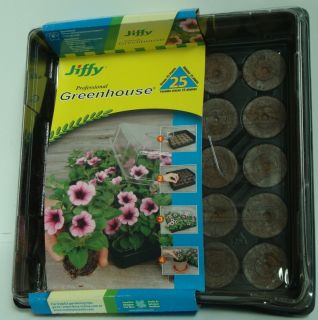 JIFFY Professional Greenhouse Gewächshaus + Torftab NEU