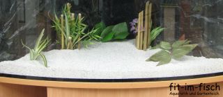 9kg FIF GROUND Weiß Aquarium Bodengrund Kies 1 2 mm NEU