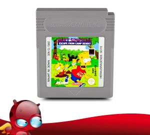 Nintendo Gameboy Spiel BART SIMPSON`S ESCAPE FROM CAMP DEADLY   GB