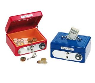 Geldkassette SPARDOSE mit Kombinationsschloss Schlüssel