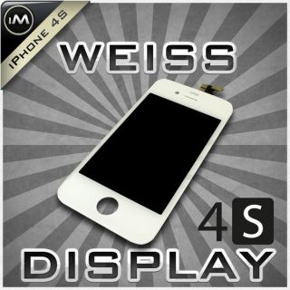 Original iPhone 4S Retina Display Touchscreen LCD Assembly Glas Weiss