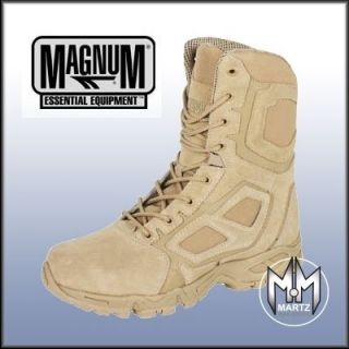HiTec Magnum Elite Spider 8.0 Desert Tan Wander Stiefel Boots Beige