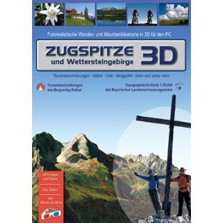 Zugspitze und Wettersteingebirge 3D. Für Windows Vista / XP / 2000