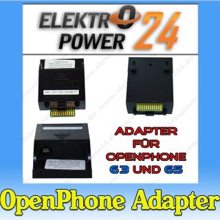DeTeWe Adapter für Openphone 63 und 65 Anschluss/Teil