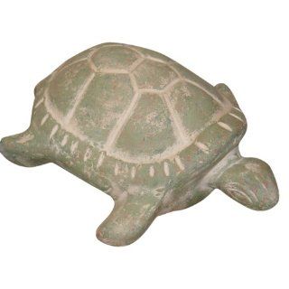 Schildkröte grau grün   Traditonelle Keramik aus Mexiko 